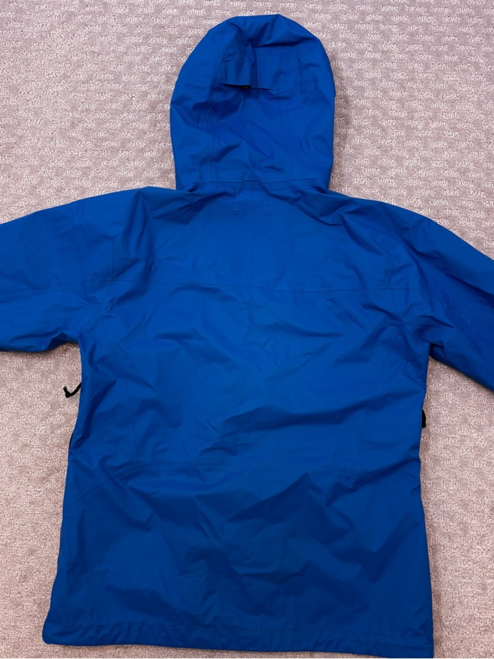 L.L. Bean TEK‎ O2 Storm Rain Jacket Women's Sz XS  Blue Zip Local News Branded - Picture 7 of 8